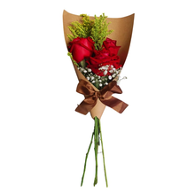 Trio de Rosas Vermelhas