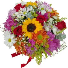 Buquê de Luxo Colorido
