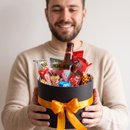 Cesta de Doces E Aperitivos Pequena