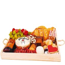 Cesta de Café da Manhã com Bentô Cake