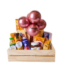 Cesta de Cafe da Manhã Parabéns