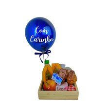 Cesta de Café com Frutas Com Carinho