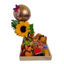 Cesta de Café da Manhã Encanto e Parabéns