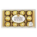 Bombom Ferrero Rocher Bandeja 150g 12 Unidades