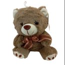  Urso de Pelúcia 20 cm Fofo Marrom Claro