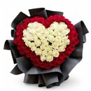 Buquê com 100 Rosas Jóia Floral