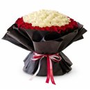 Buquê com 100 Rosas Jóia Floral