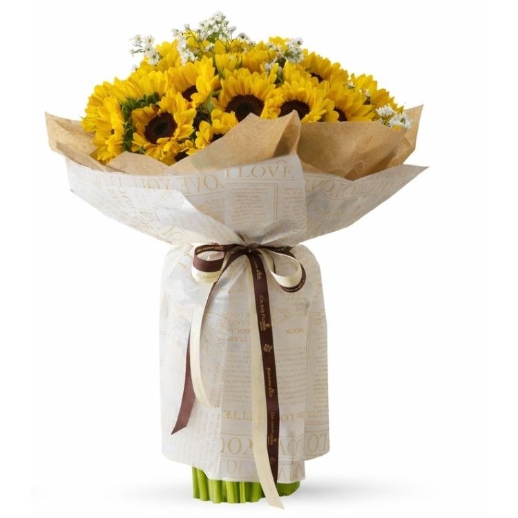 Buquê com 40 Girassóis Aurora