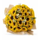 Buquê com 40 Girassóis Aurora