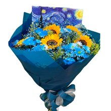 Buquê van gogh com tela