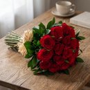 Buquê Tradicional de Rosas Vermelhas 