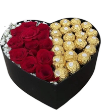 Surpreenda com Caixa Box de Rosas e Chocolate