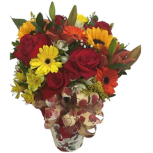 Encante com Arranjo na Cesta de Flores do Campo