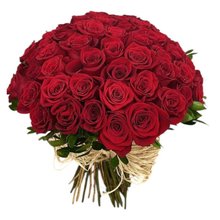 Buquê Premium de 60 Rosas Vermelhas 