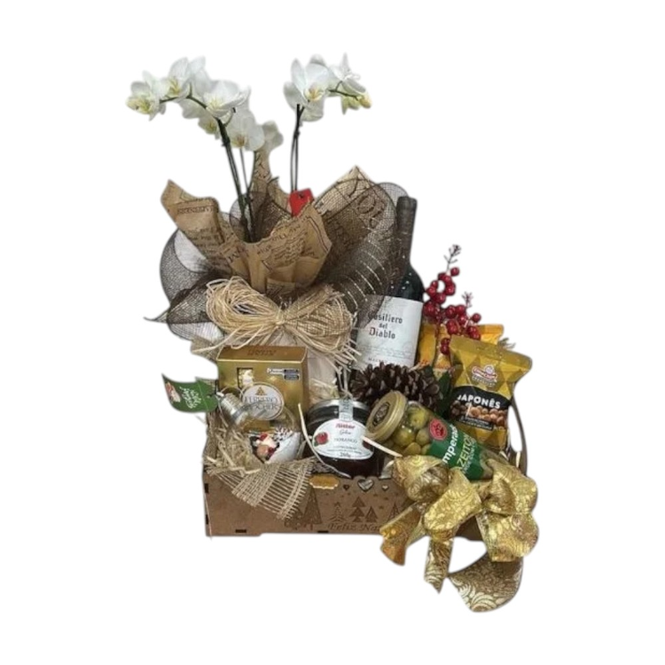 Cesta Orquídea Deluxe