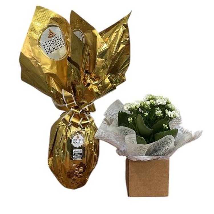 Ovo de Páscoa com Calandiva