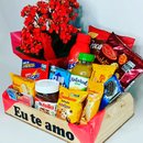 Cesta de Café da Manhã Romântica Média