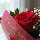 Buquê de Rosas Vermelhas 6 Lindas Unidades