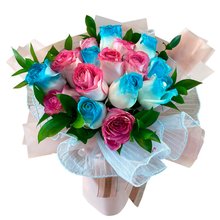 Buquê que contém 12 Lindas Rosas 