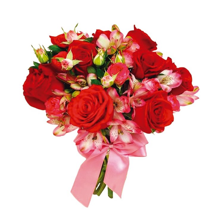Buquê Jantar Romântico Rosas