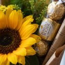 Girassol 'Brilho de Sol' & Ferrero Rocher 3un