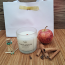 Kit Vela Aromatica  Maça e Canela e Jasmin  gr