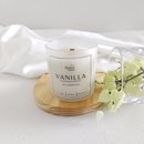 Vela Aromática de Vanillla e Bamboo