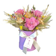 Box Floral Encanto Lilás  Presente Dia das Mães