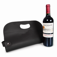 Bag de Couro com Vinho