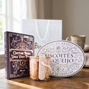Kit Biscoitos de Queijo e Tubê de Chocolate Biscoitê