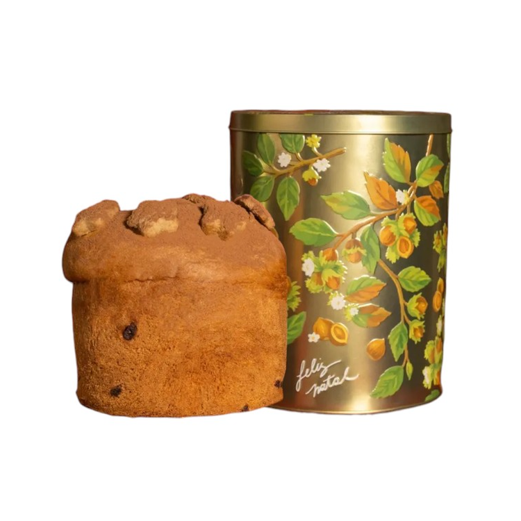 Lata Panettone Cremiê Biscoitê