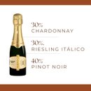Presente Elegante Dourado Chandon Lindt