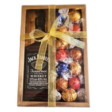 Presente Dourado Whisky Jack Daniels Chocolate Lindt