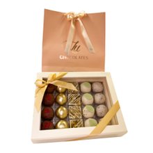 Caixa Luxo 20 Doces Sortidos Lu Chocolates