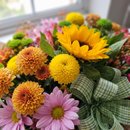 Buquê de Flores do Campo com Girassol