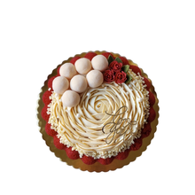Bolo Floral Red Velvet Maior