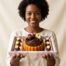 Cake Box Floral 
