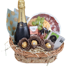 Cesta Espumante e Tábua de Frios