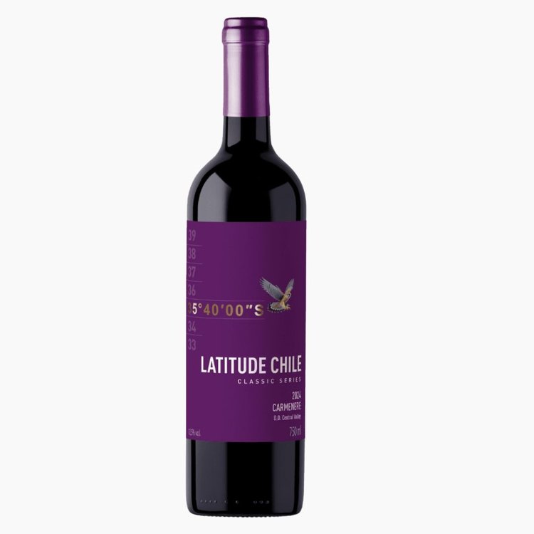 Vinho Tinto Chileno Latitude Carmenere D.O. 750 ml