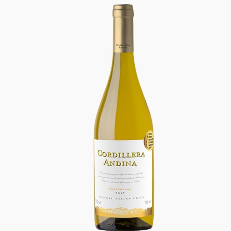 Vinho Cordillera Andina Chardonnay 750 ml