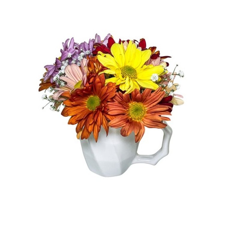 Arranjo Teacup Flowers