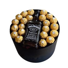 Cesta Jack Daniel´s e Ferrero Rocher