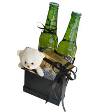 Box Heineken Com Ursinho e Ferrero Rocher