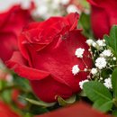 Vaso Love 10 Rosas