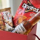 Cesta Coração Premium Com Pipoca