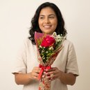 Rosa  Decorada 