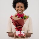Buquê Amor Clássico com Rosas e Raffaello