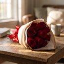 Buquê de com 10 Rosas 