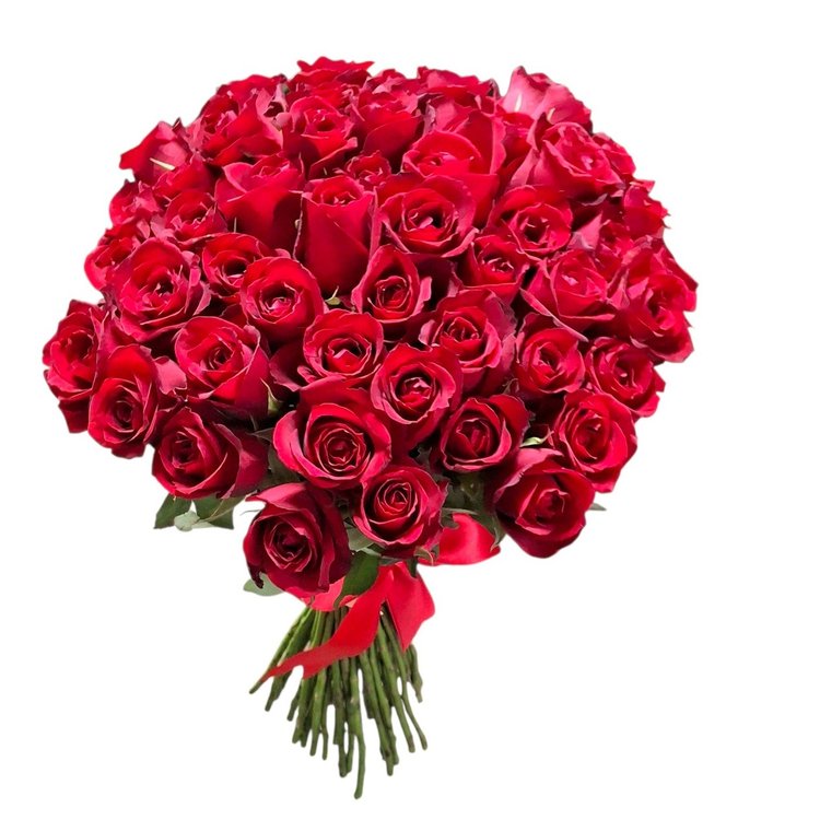 Buque Classico 100 Rosas Vermelhas