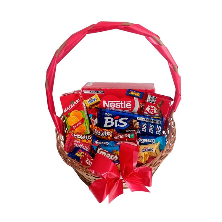 Cesta de Chocolates Variados
